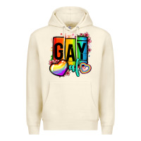 Sandshell gay af Premium Hoodie - OliviaCreatesArt