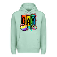 Seafoam gay af Premium Hoodie - OliviaCreatesArt