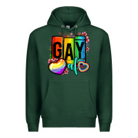 Sports Green gay af Premium Hoodie - OliviaCreatesArt