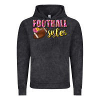 Vintage Black football sister Vintage Hoodie - BundleAndBundleShop