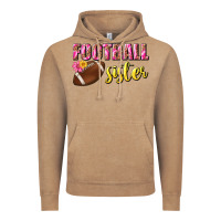 Vintage Coffee football sister Vintage Hoodie - BundleAndBundleShop