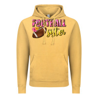 Vintage Mustard football sister Vintage Hoodie - BundleAndBundleShop