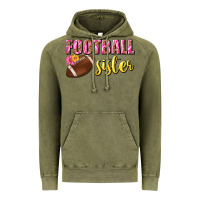Vintage Olive football sister Vintage Hoodie - BundleAndBundleShop