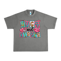 Hugs And Kisses Urban Heavy Tee | Teevron