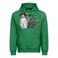 Emerald Boo Haw Urban Hoodie - CowhideDigitalArt