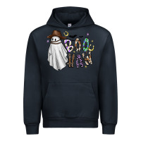 Navy Boo Haw Urban Hoodie - CowhideDigitalArt
