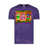 Cloud Purple this witch needs coffee before any hocus pocus tumbler Vintage Tee - BundleAndBundleShop