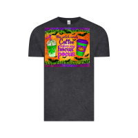 Vintage Black this witch needs coffee before any hocus pocus tumbler Vintage Tee - BundleAndBundleShop