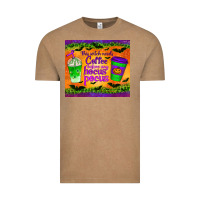 Vintage Coffee this witch needs coffee before any hocus pocus tumbler Vintage Tee - BundleAndBundleShop