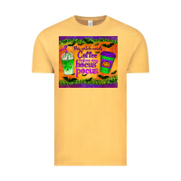 Vintage Mustard this witch needs coffee before any hocus pocus tumbler Vintage Tee - BundleAndBundleShop