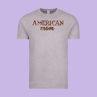 American Mom Vintage Tee Designed By Jahusdesignshop