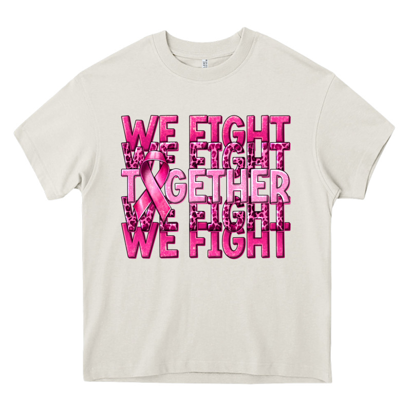 Together We Fight Cancer Heavy Core Tee by NancyCooperArtShop | Teevron