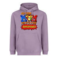 Lavender Autism mom what's your superpower Mother's Day Heavyweight Hoodie - FaDigitalArtStudio