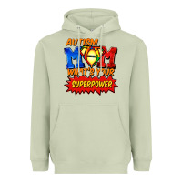 Matcha Autism mom what's your superpower Mother's Day Heavyweight Hoodie - FaDigitalArtStudio