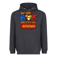 Smoke Autism mom what's your superpower Mother's Day Heavyweight Hoodie - FaDigitalArtStudio