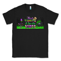 Black thick thighs and spooky vibes libbey glass Classic Tee - BundleAndBundleShop