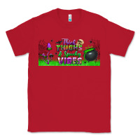 Red thick thighs and spooky vibes libbey glass Classic Tee - BundleAndBundleShop