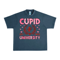 Midnight Navy cupid university Urban Heavy Tee - LillyAllenDesigns