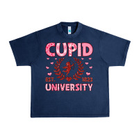 Navy cupid university Urban Heavy Tee - LillyAllenDesigns