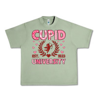 Oil Green cupid university Urban Heavy Tee - LillyAllenDesigns