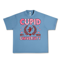 Pebble Blue cupid university Urban Heavy Tee - LillyAllenDesigns