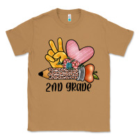 Toasted Coconut peace love 2nd grade Classic Tee - JahusDesignShop