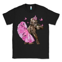 Black Baby Gorilla With Tutu Classic Tee - LillyAllenDesigns