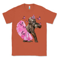 Copper Baby Gorilla With Tutu Classic Tee - LillyAllenDesigns