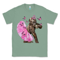 Sage Baby Gorilla With Tutu Classic Tee - LillyAllenDesigns