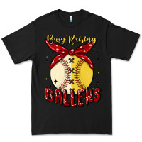 Black busy raising ballers malia Premium Tee - MaliasSmallBusiness