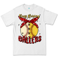 White busy raising ballers malia Premium Tee - MaliasSmallBusiness