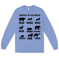 Colony Blue Animal Of The World Long Sleeve Tee - Bettercallsaul