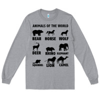 Animal Of The World Long Sleeve Tee | Teevron
