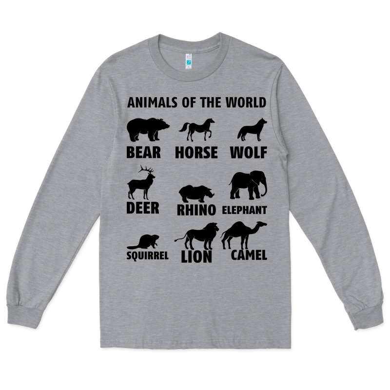 Animal Of The World Long Sleeve Tee by Bettercallsaul | Teevron