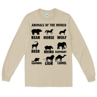 Mushroom Animal Of The World Long Sleeve Tee - Bettercallsaul