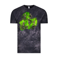 Cloud Black halloween patch 3 Vintage Tee - BundleAndBundleShop