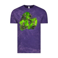 Cloud Purple halloween patch 3 Vintage Tee - BundleAndBundleShop