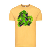 Vintage Mustard halloween patch 3 Vintage Tee - BundleAndBundleShop