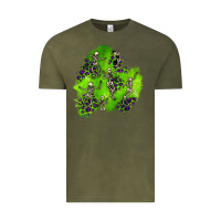 Vintage Olive halloween patch 3 Vintage Tee - BundleAndBundleShop