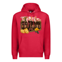 Cardinal just a girl who loves pig olivia Premium Hoodie - OliviaCreatesArt
