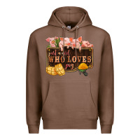 Chestnut just a girl who loves pig olivia Premium Hoodie - OliviaCreatesArt