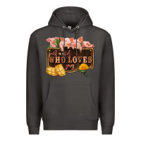 Smoke just a girl who loves pig olivia Premium Hoodie - OliviaCreatesArt