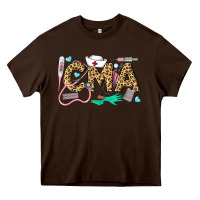 Chocolate Brown Western Certified Medical Assistant Heavy Core Tee - LillyAllenDesigns