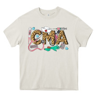 Cream Western Certified Medical Assistant Heavy Core Tee - LillyAllenDesigns