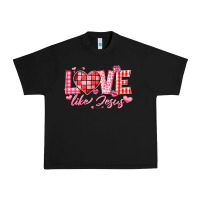 Black love like jesus la Urban Heavy Tee - LillyAllenDesigns