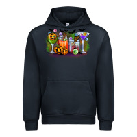 Navy halloween Urban Hoodie - CowhideDigitalArt