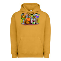 Pigment Peanut Butter halloween Urban Hoodie - CowhideDigitalArt