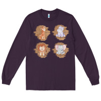 Safari Baby Animal Clipart Long Sleeve Tee | Teevron