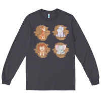 Smoke Safari Baby Animal Clipart Long Sleeve Tee - Bettercallsaul