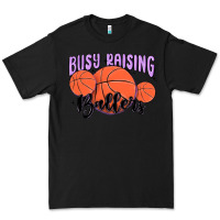 Black busy raising ballers Premium Tee - MaliasSmallBusiness